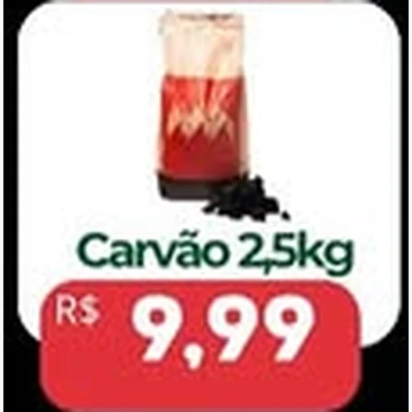 Carvão 2,5 kg
