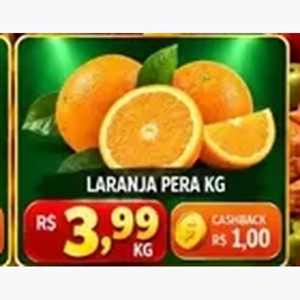 Recorte do encarte de Laranja Pera