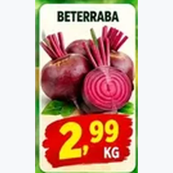 Recorte do encarte de Beterraba