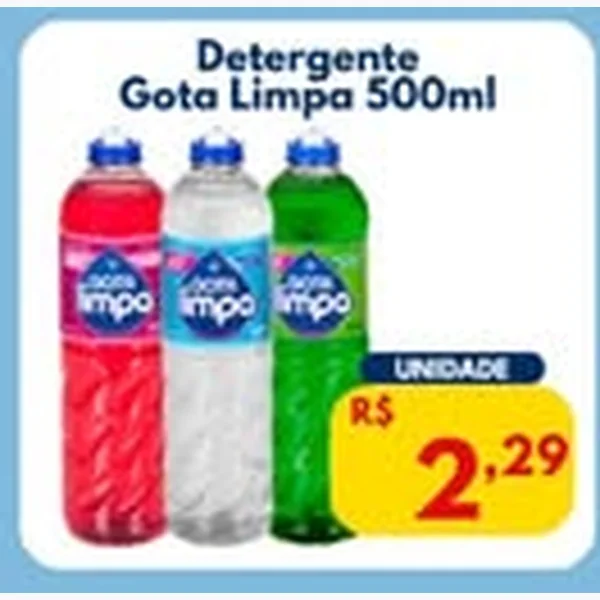 Detergente Gota Limpa 500 ml