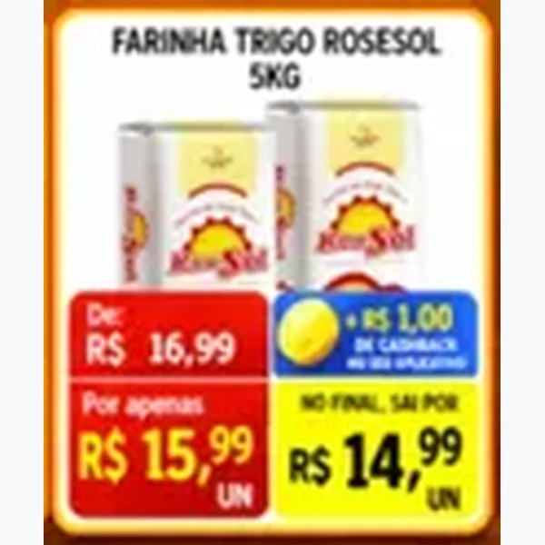 Farinha de Trigo RoseSol 5 kg