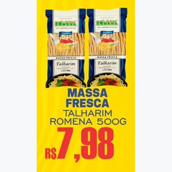 Massa Fresca Talharim Romena 500 g