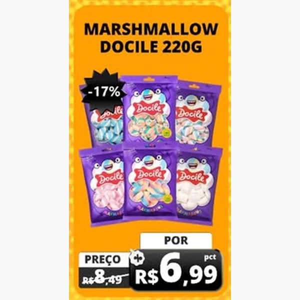 Marshmallow Docile 220 g
