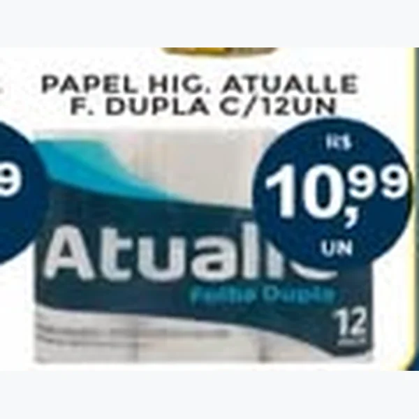 Papel Higiênico Atualle 12 un