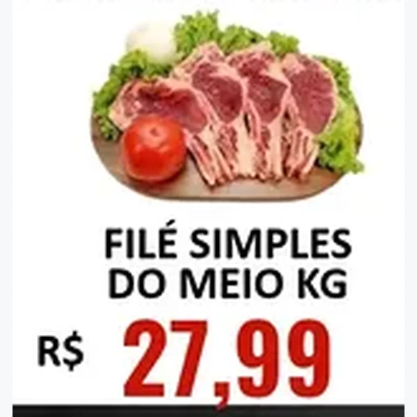 Filé Simples do Meio