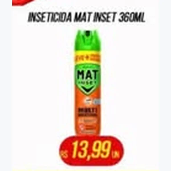 Recorte do encarte de Inseticida Mat Inset 360 ml