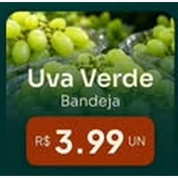 Recorte do encarte de Uva Verde