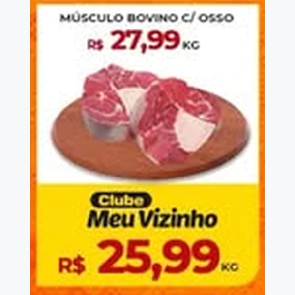 Músculo Bovino C/ Osso