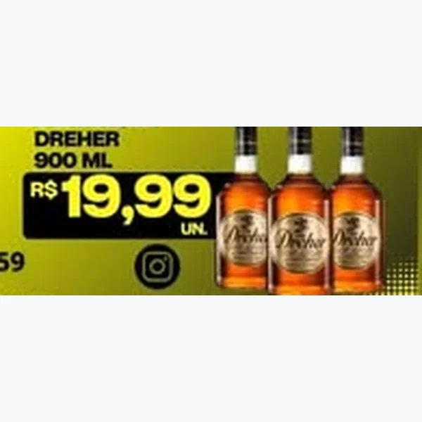 Conhaque Dreher 900 ml