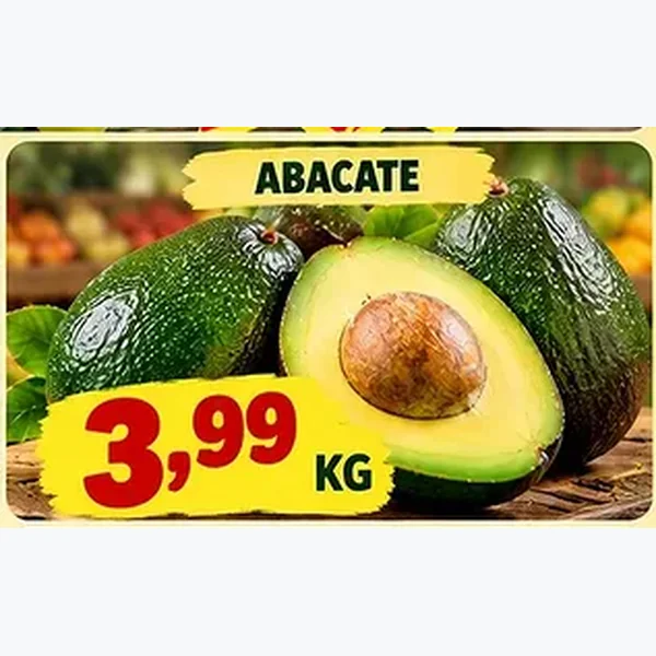 Recorte do encarte de Abacate