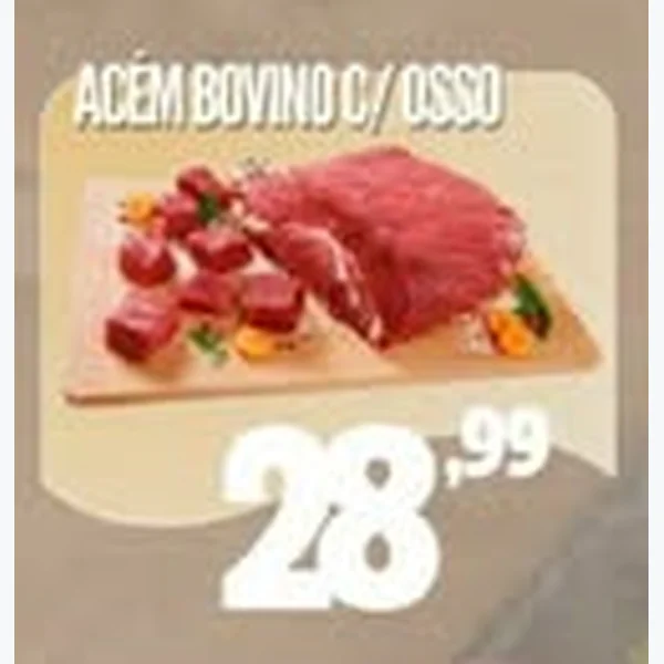 Acém Bovino C/ Osso
