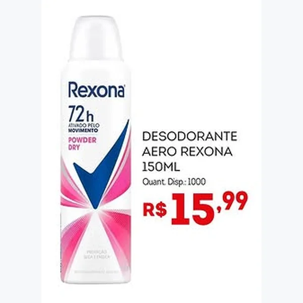 Desodorante Aero Rexona 150 ml