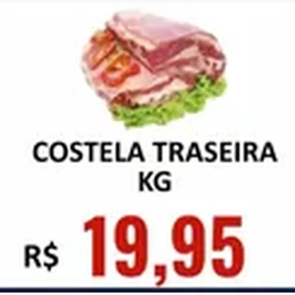 Recorte do encarte de Costela Traseira