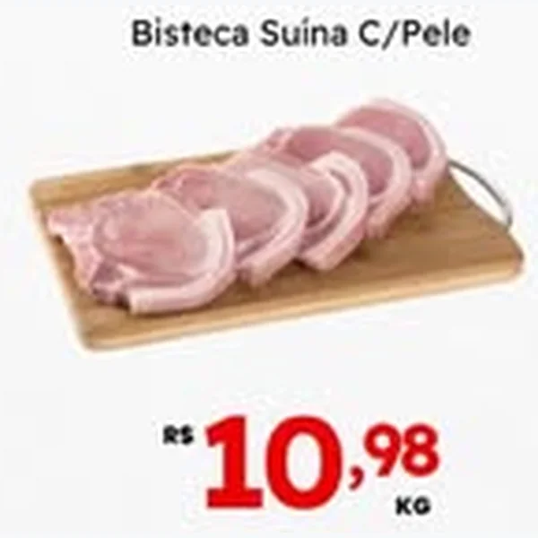 Bisteca Suína C/pele
