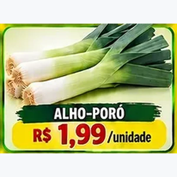 Recorte do encarte de Alho-poró