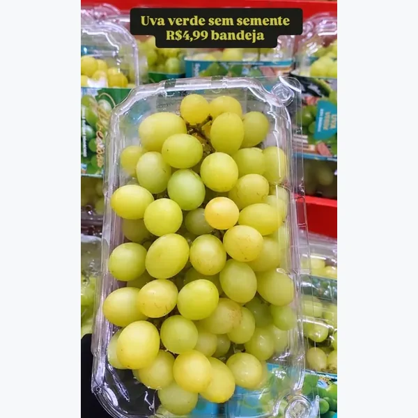 Uva Verde sem Semente