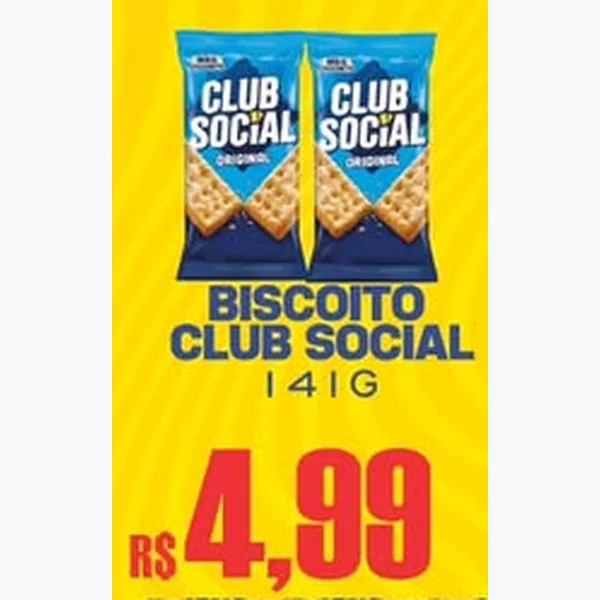 Biscoito Original Club Social 141 g