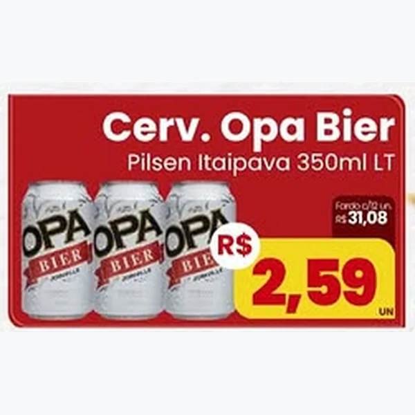 Cerveja Pilsen Opa Bier 350 ml