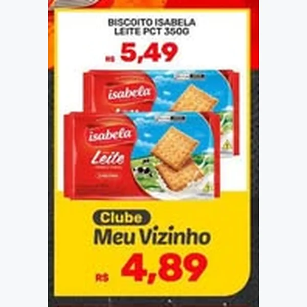 Biscoito Leite Isabela 350 g