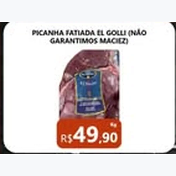 Recorte do encarte de Picanha Fatiada El Golli