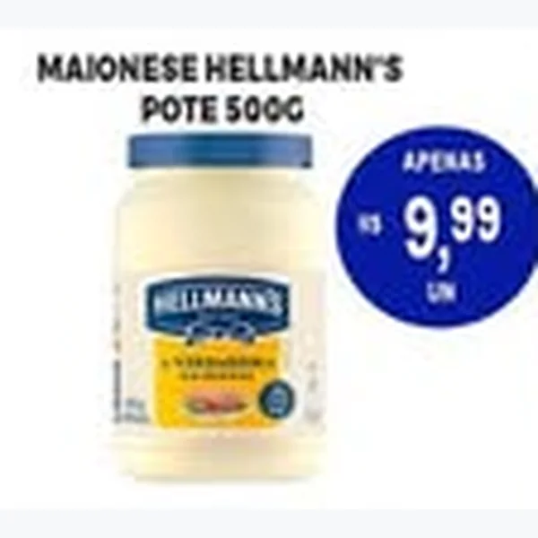 Recorte do encarte de Maionese Hellmann's 500 g