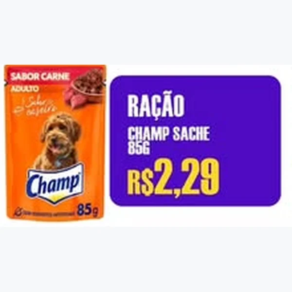 Ração Sachê Champ 85 g