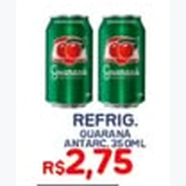 Recorte do encarte de Refrigerante Guaraná Antarctica 350 ml
