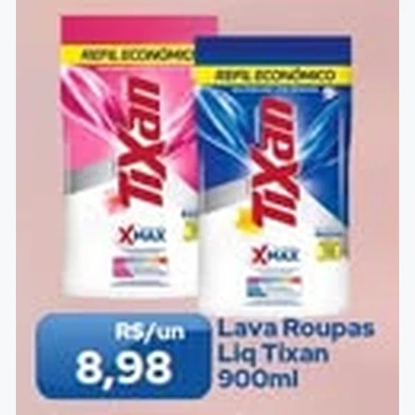 Lava Roupas Líquido Tixan 900 ml