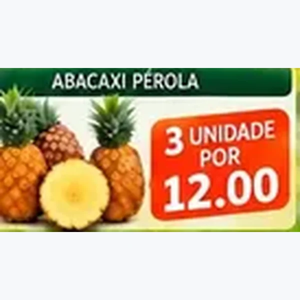 Recorte do encarte de Abacaxi Pérola