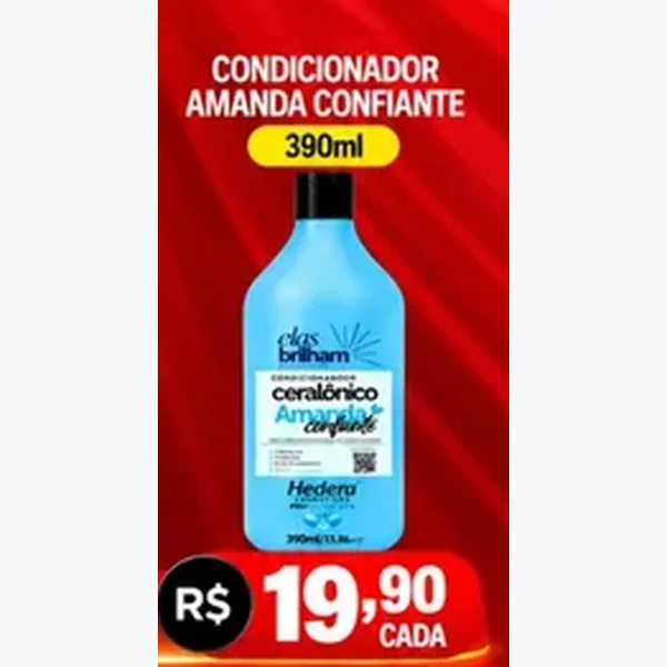 Condicionador Ceralônico Elas Brilham 390 ml
