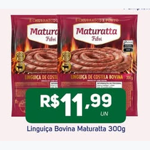 Linguiça Bovina Maturatta 300 g