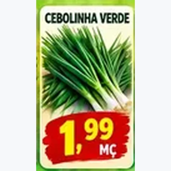 Recorte do encarte de Cebolinha Verde
