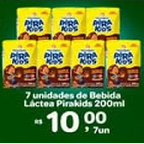 Bebida Láctea Pirakids 200 ml