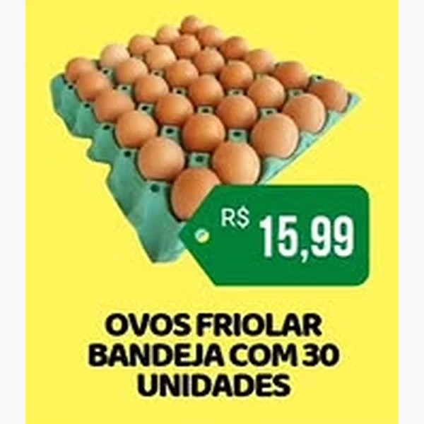 Ovos de galinha Friolar 30 un