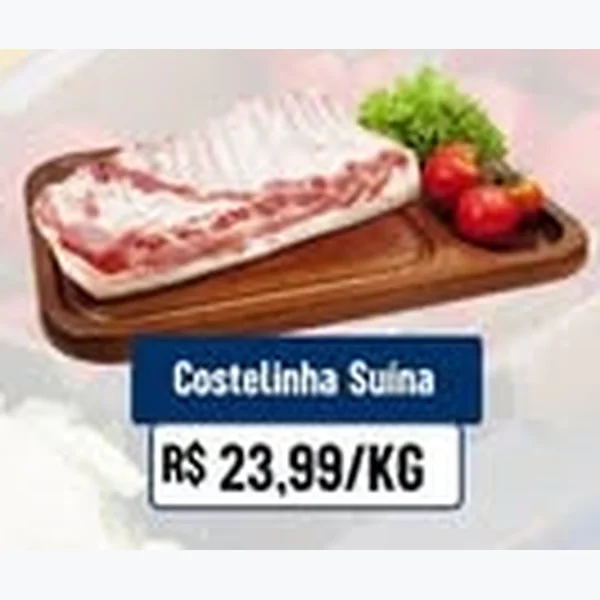 Recorte do encarte de Costelinha Suína