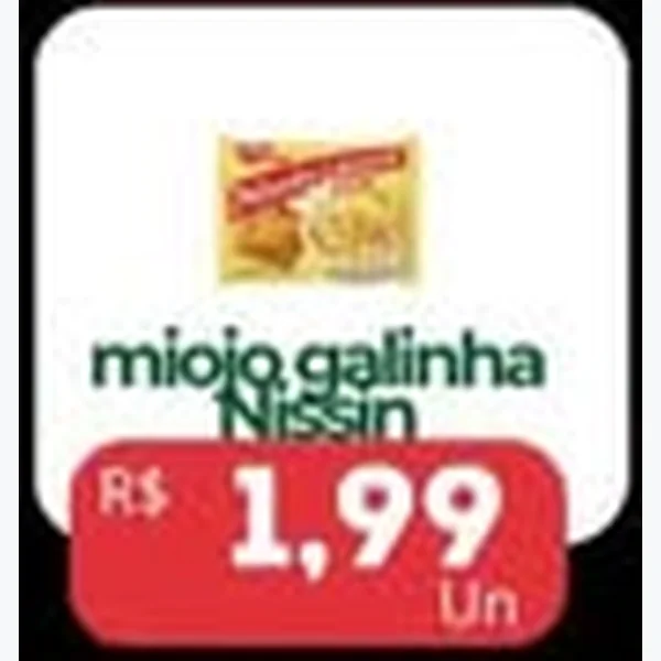 Miojo Galinha Nissin