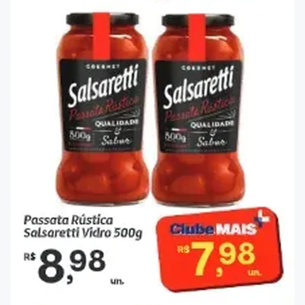 Passata Rústica Salsaretti 500 g