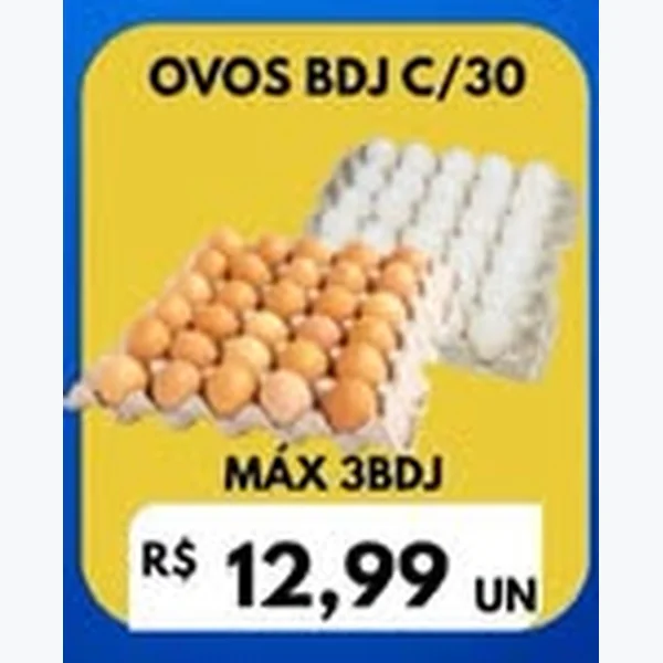 Ovos de Galinha 30 un