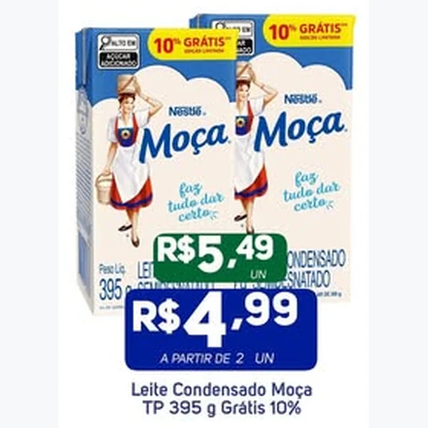 Leite Condensado Moça 395 g