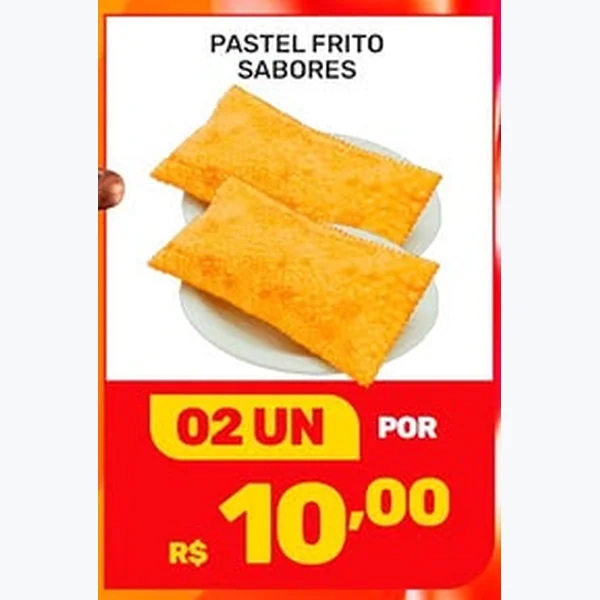 Recorte do encarte de Pastel Frito Sabores