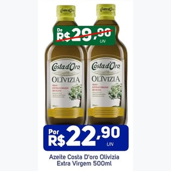 Azeite Extra Virgem Costa d'Oro 500 ml