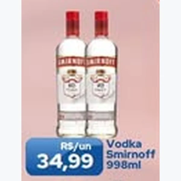 Vodka Smirnoff 998 ml