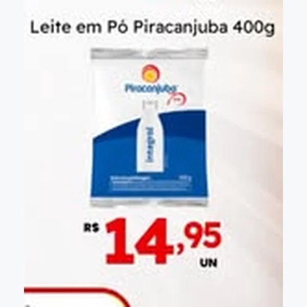 Leite em Pó Piracanjuba 400 g