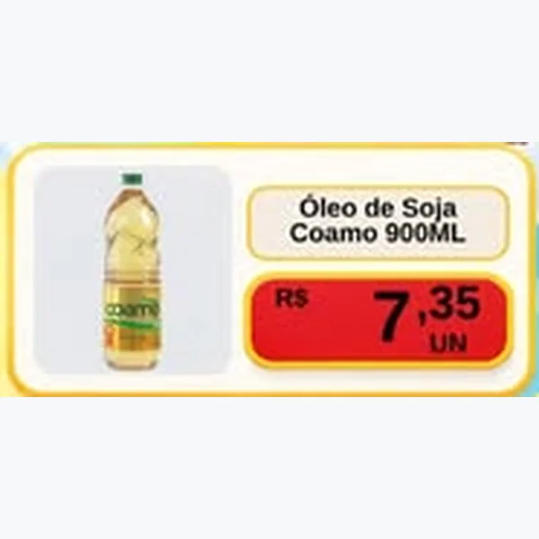 Óleo de Soja Coamo 900 ml
