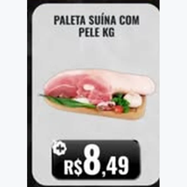 Paleta Suína com Pele