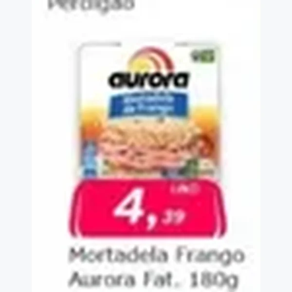 Mortadela Frango Aurora 180 g