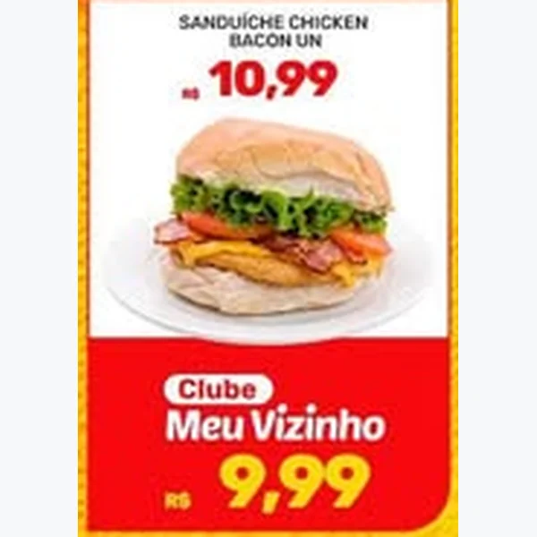 Sanduíche Chicken Bacon