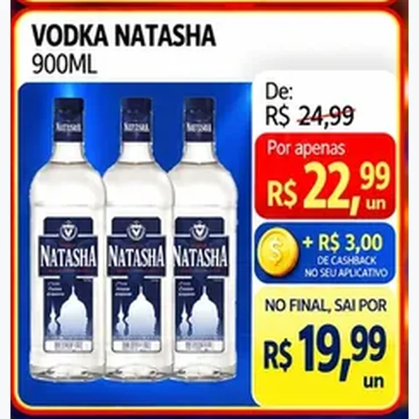Vodka Natasha 900 ml
