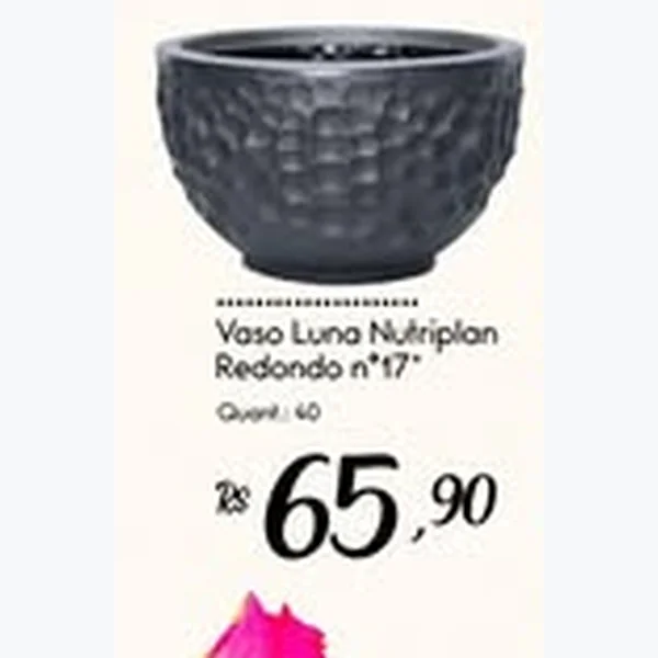Vaso Luna Nutriplan Redondo N°17