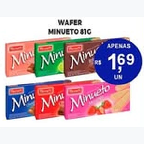 Wafer Minueto 81 g